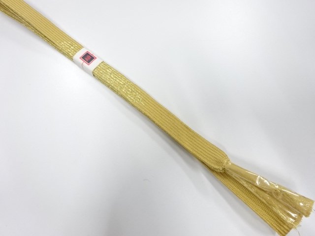 JAPANESE KIMONO / UNUSED KOREI HAND-TIED OBIJIME